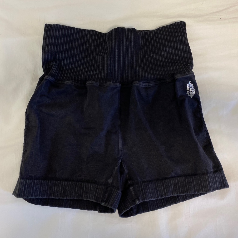 Free people movement good karma biker shorts